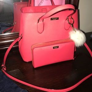 Kate spade purse and matching wallet